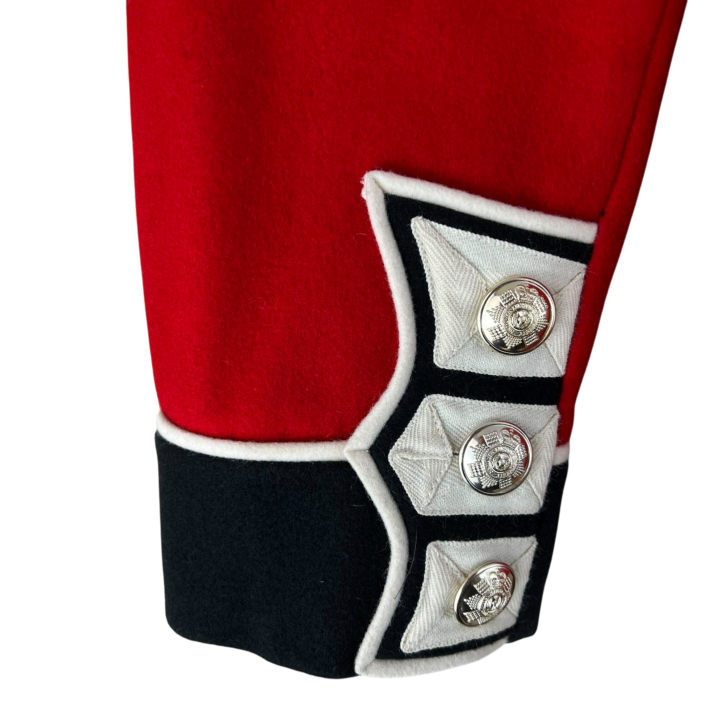 British Army Footguard's Jacket R & F Musician's - Scots Guards - Large