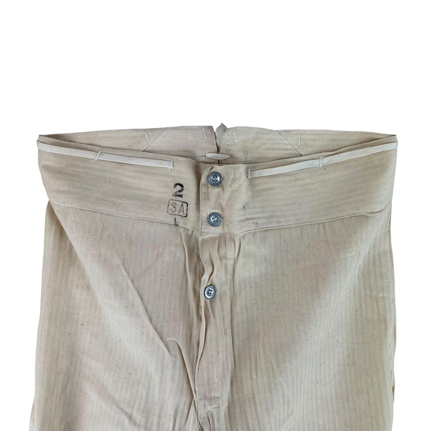 Finnish Army WW2 Medical Pyjama Bottoms - W34 L29