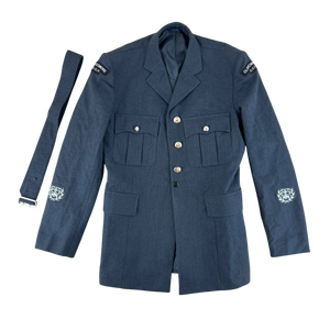 British Royal Air Force No. 1 Dress Jacket w/ Belt - Large 108L