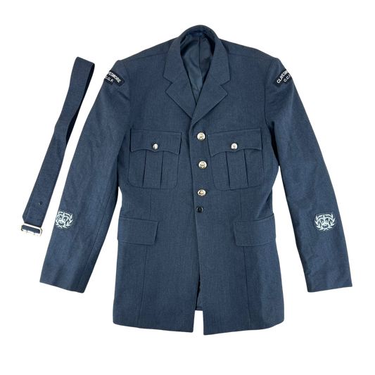 British Royal Air Force No. 1 Dress Jacket w/ Belt - Large 108L