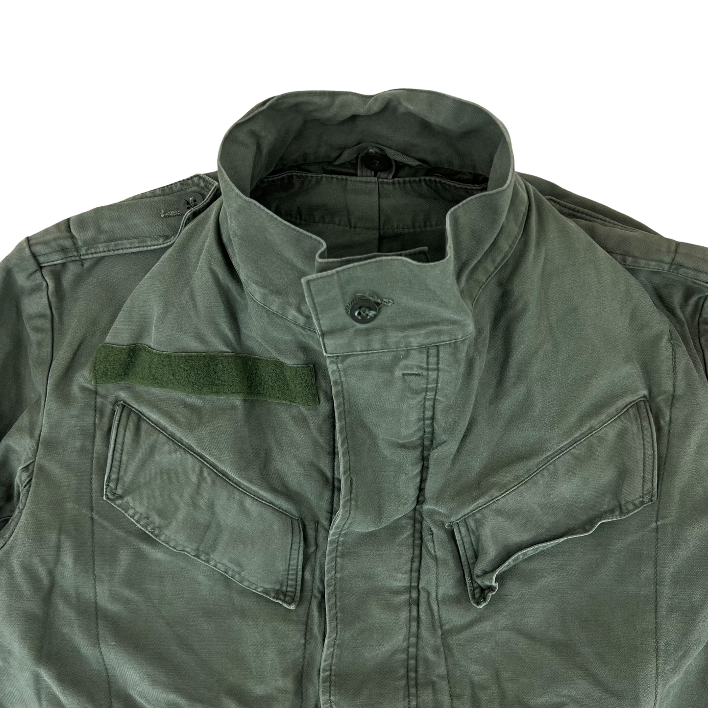 Belgian Army M64 Olive Green Field Jacket - Large