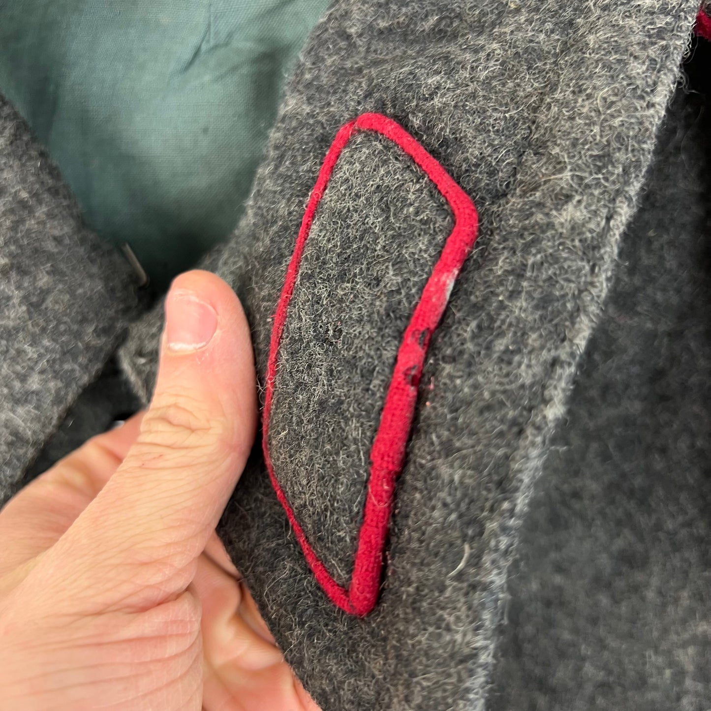 Bulgarian People's Army 80s Grey Wool Greatcoat - Medium