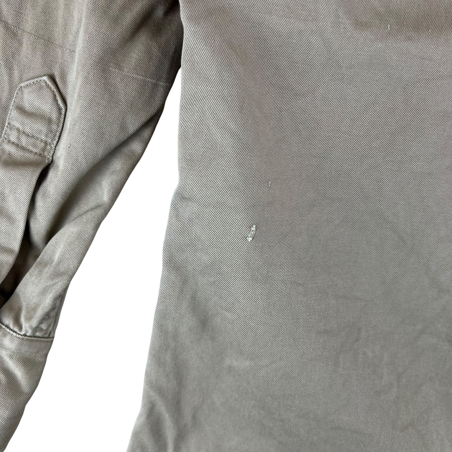 Greek Army M65 Khaki Shirt Long Sleeve - Medium