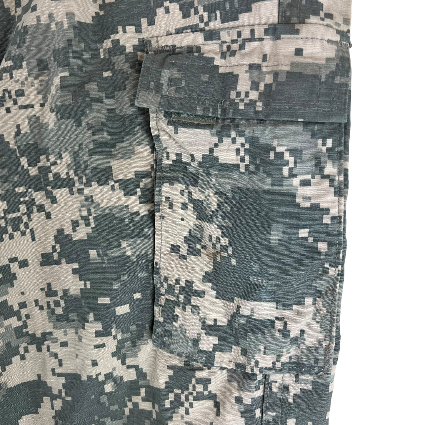 US Army UCP Pixel Camo ACU BDU Ripstop Combat Trousers - W36 L33