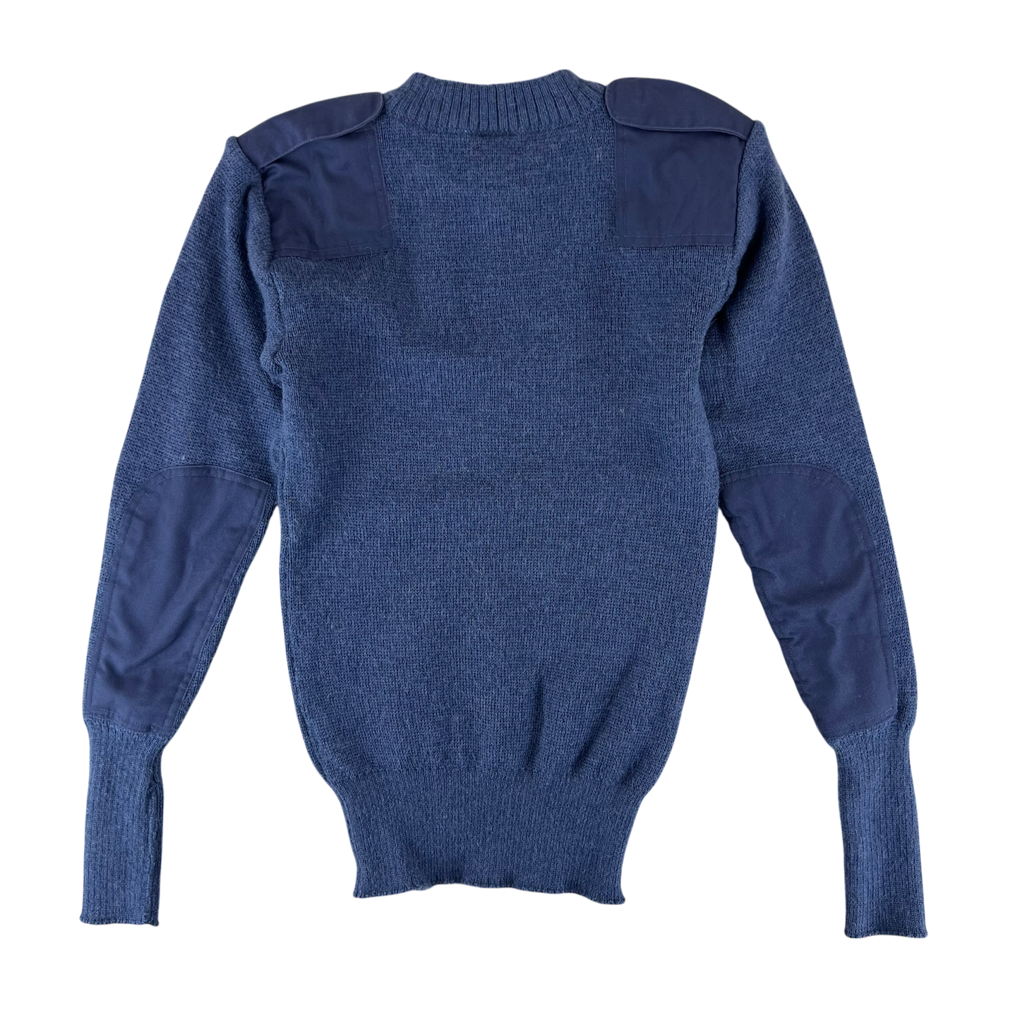 British RAF Wool V Neck Pullover Jersey Jumper - Small 82cm