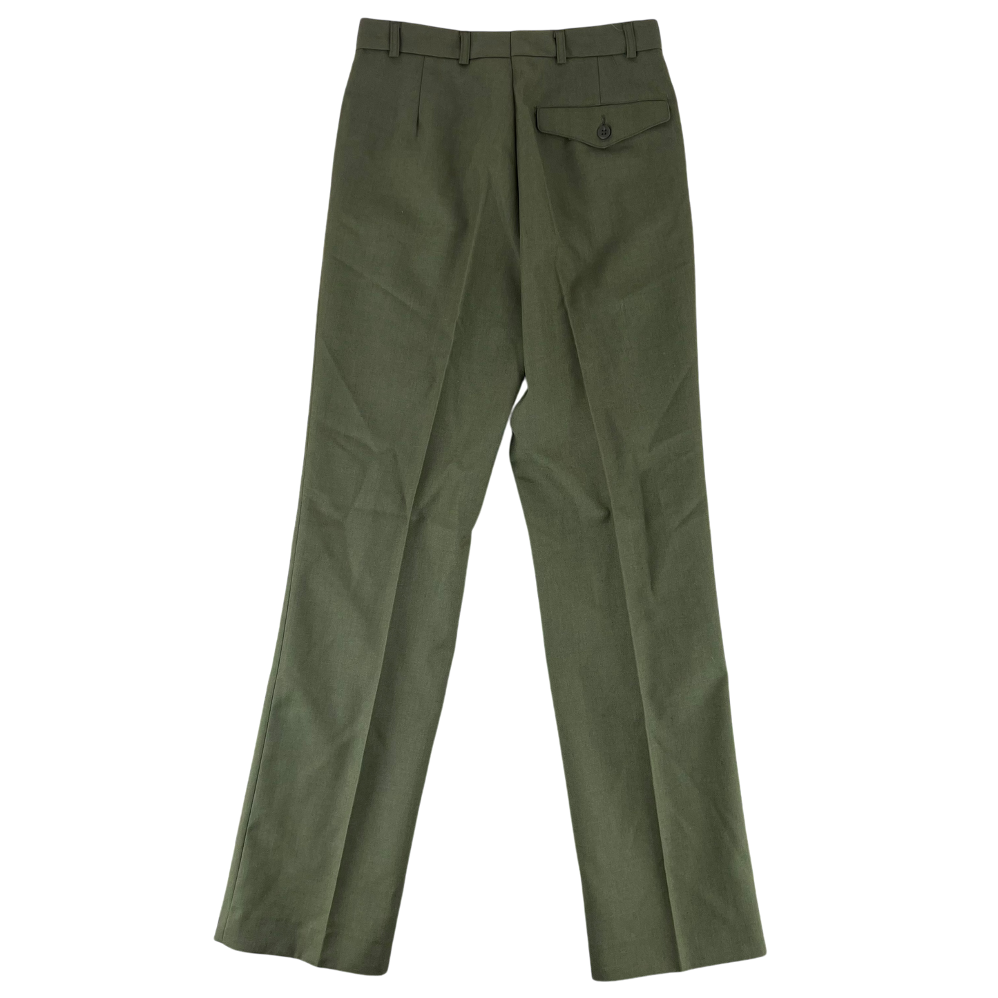 Slovak Army M97 Olive Green Dress Trousers - W27 L30.5