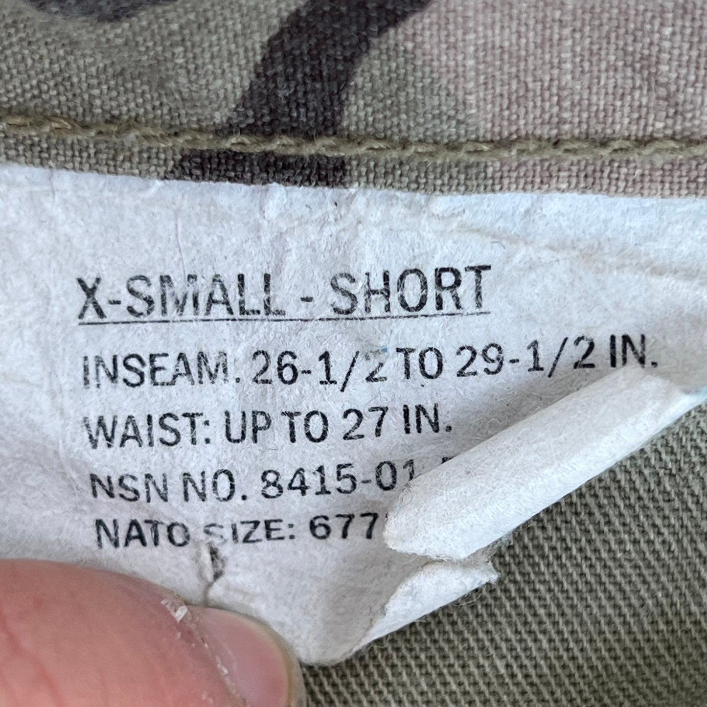 US Army Multicam Camouflage BDU Trousers - W28 L30