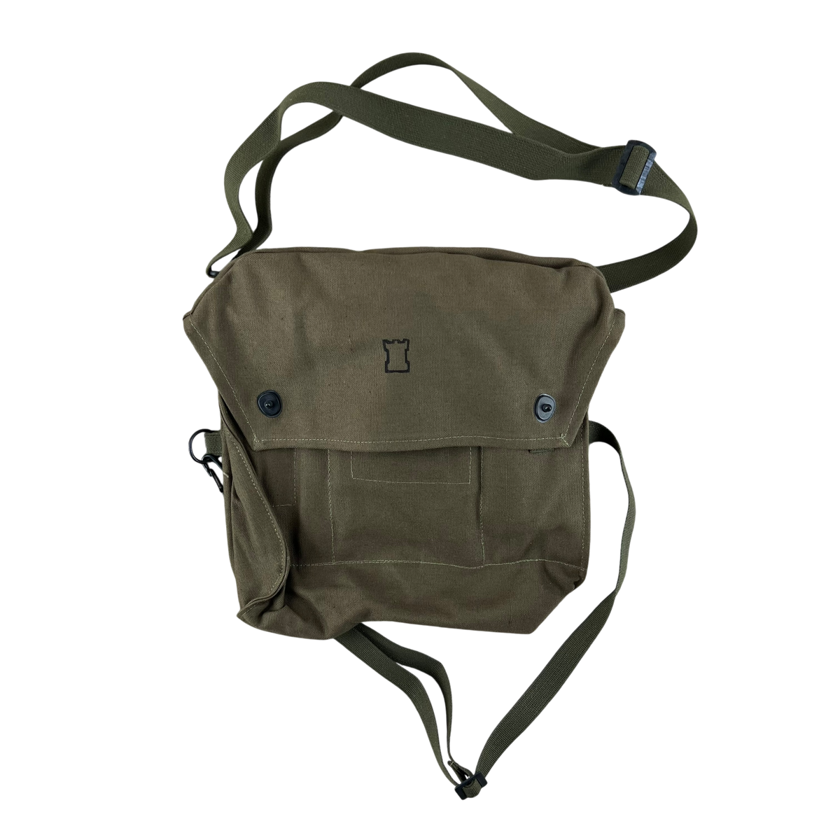 Finnish Army M61 Gas Mask Respirator Bag w/ Kit