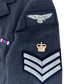 British Royal Air Force No. 1 Dress Jacket w/ Belt - Large 108L