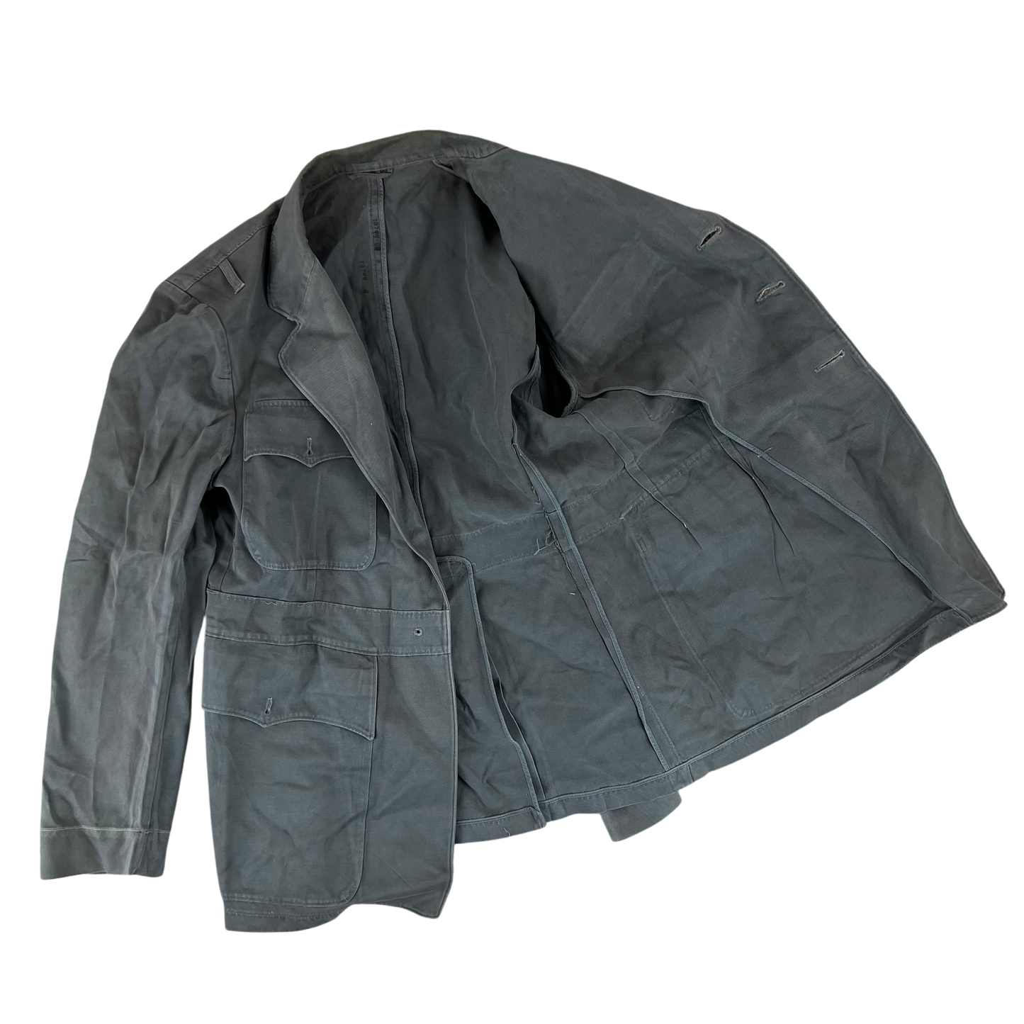 US Navy WW2 Chief Petty Officer's Grey Working Jacket - Medium