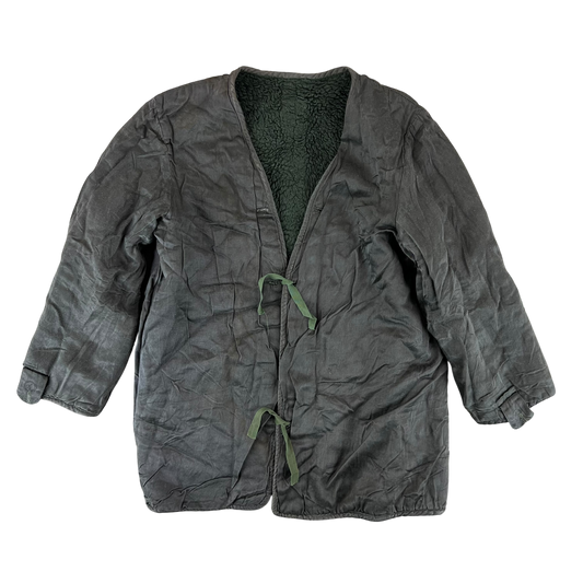Greek Army M65 Faux Fur Jacket Liner - Medium