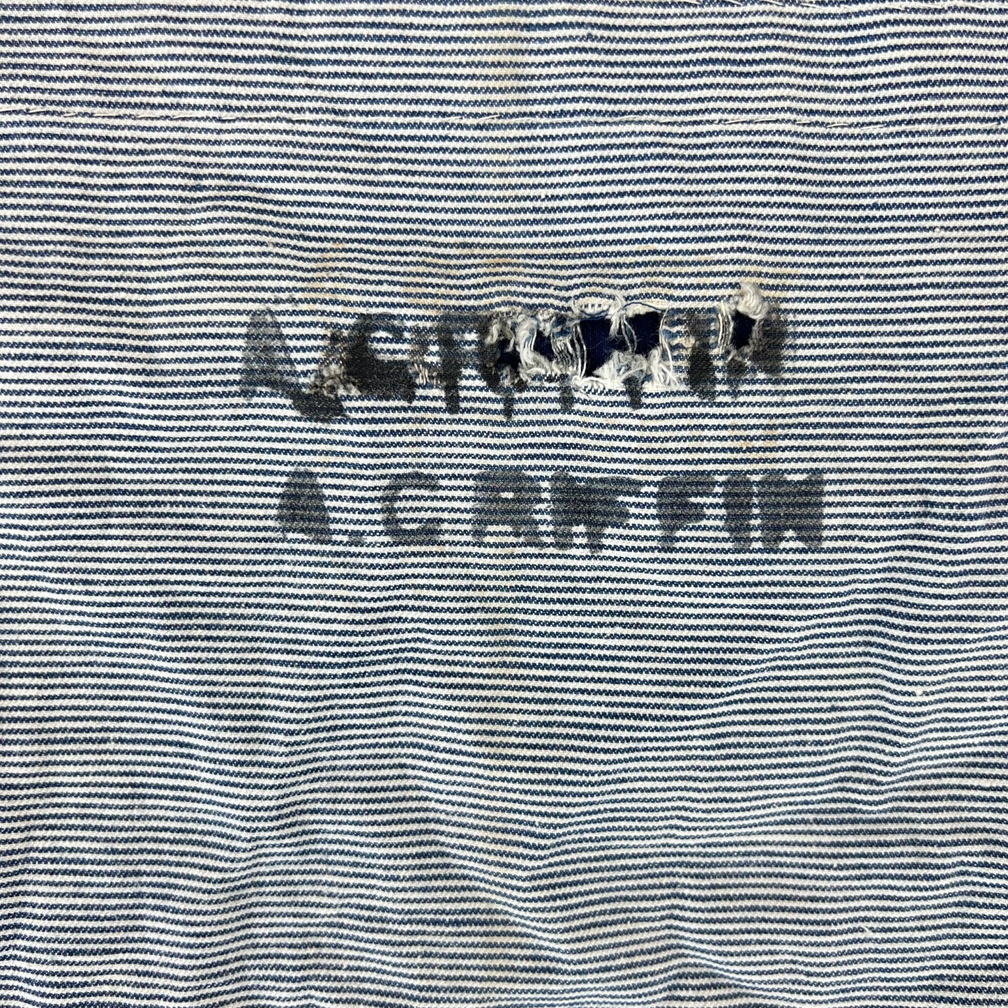 British Royal Navy WW2 Jean Blue Ratings Collar