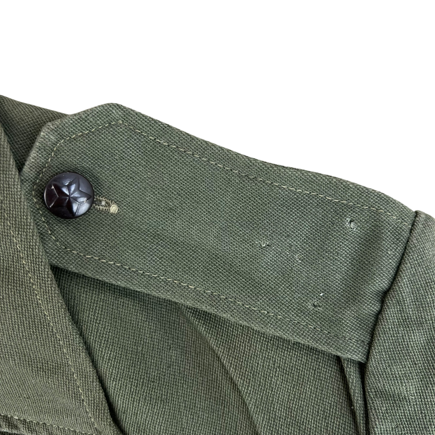 Bulgarian People's Army Olive Green Cossack Shirt - Medium