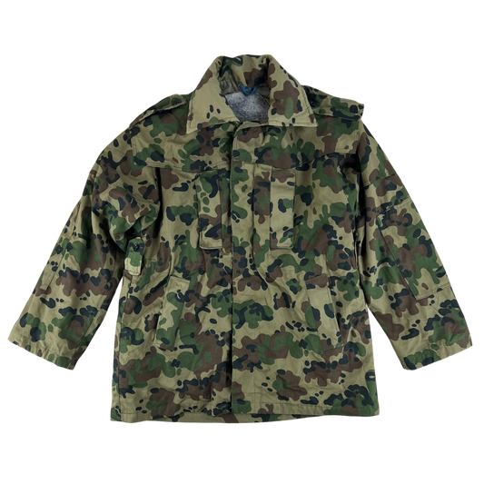 Romanian Army M1994 Fleck Camouflage Parka w/ Thermal Liner - Large