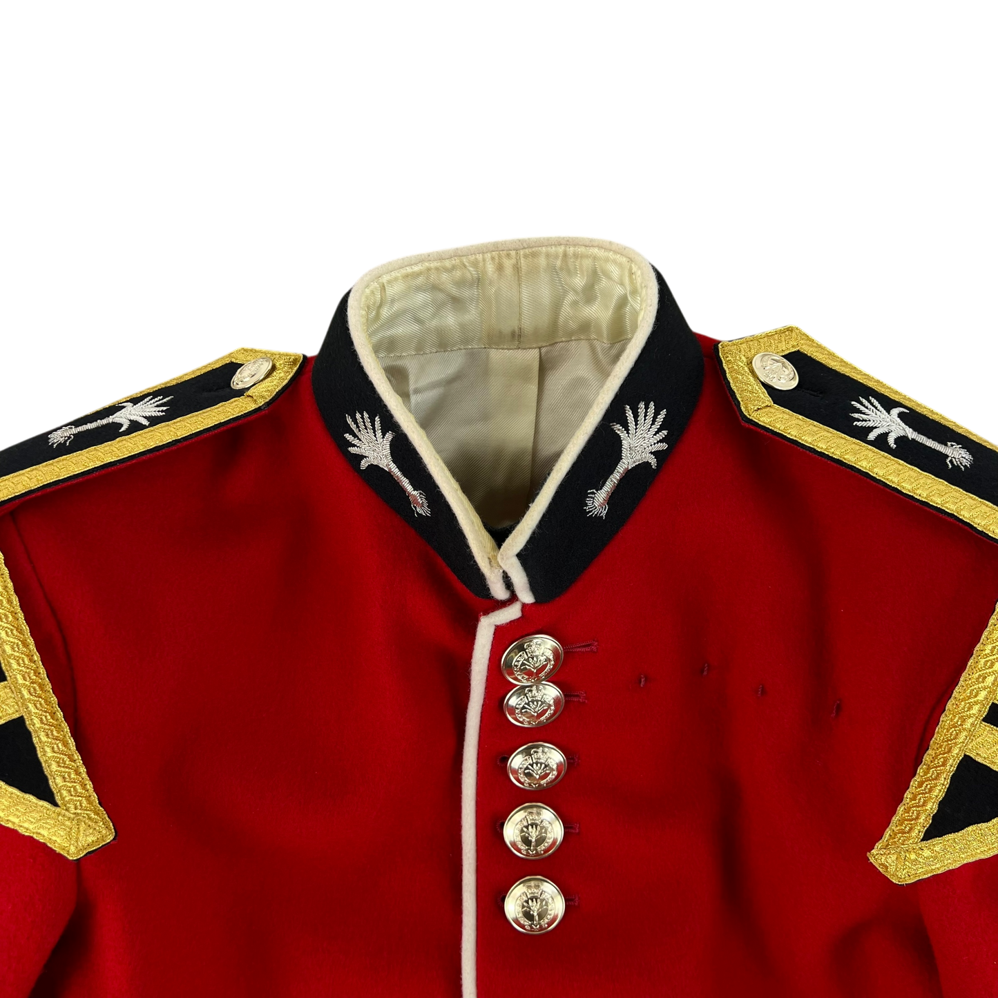 British Army CQMS & Sergeants Bandsman's Tunic Jacket w/ Wings - Welsh Guards - Medium