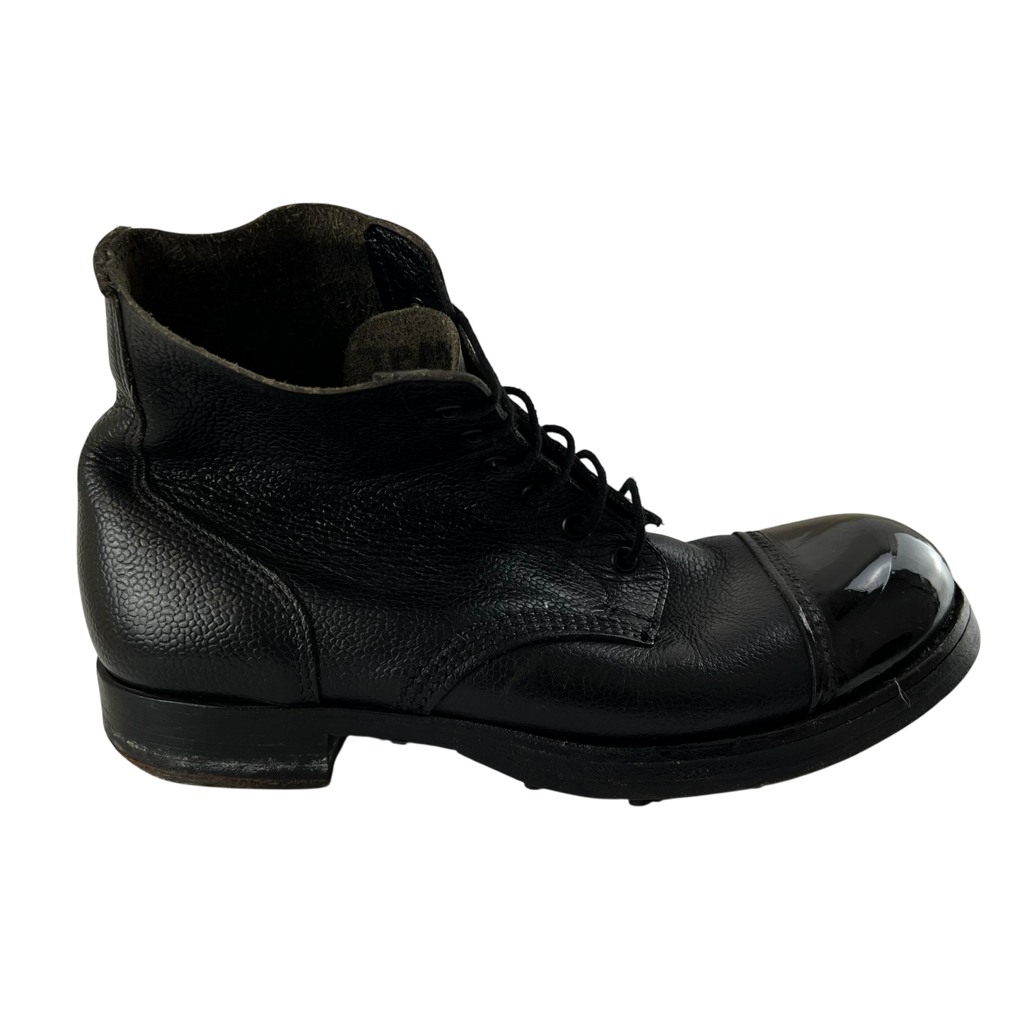 British Army Black Ammo Boots - Size 9M