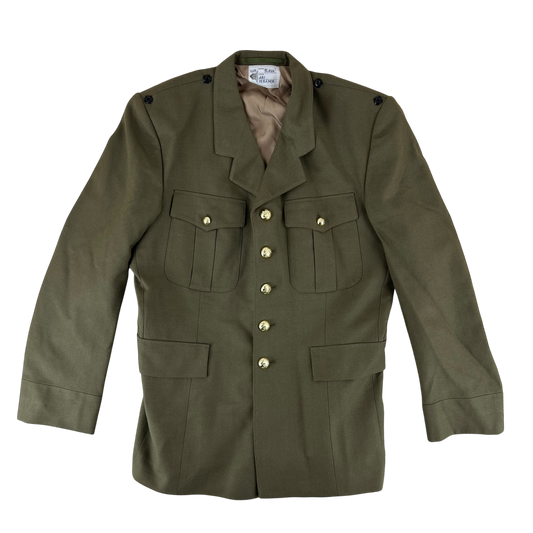 Belgian Army Khaki Tan Dress Jacket - Large