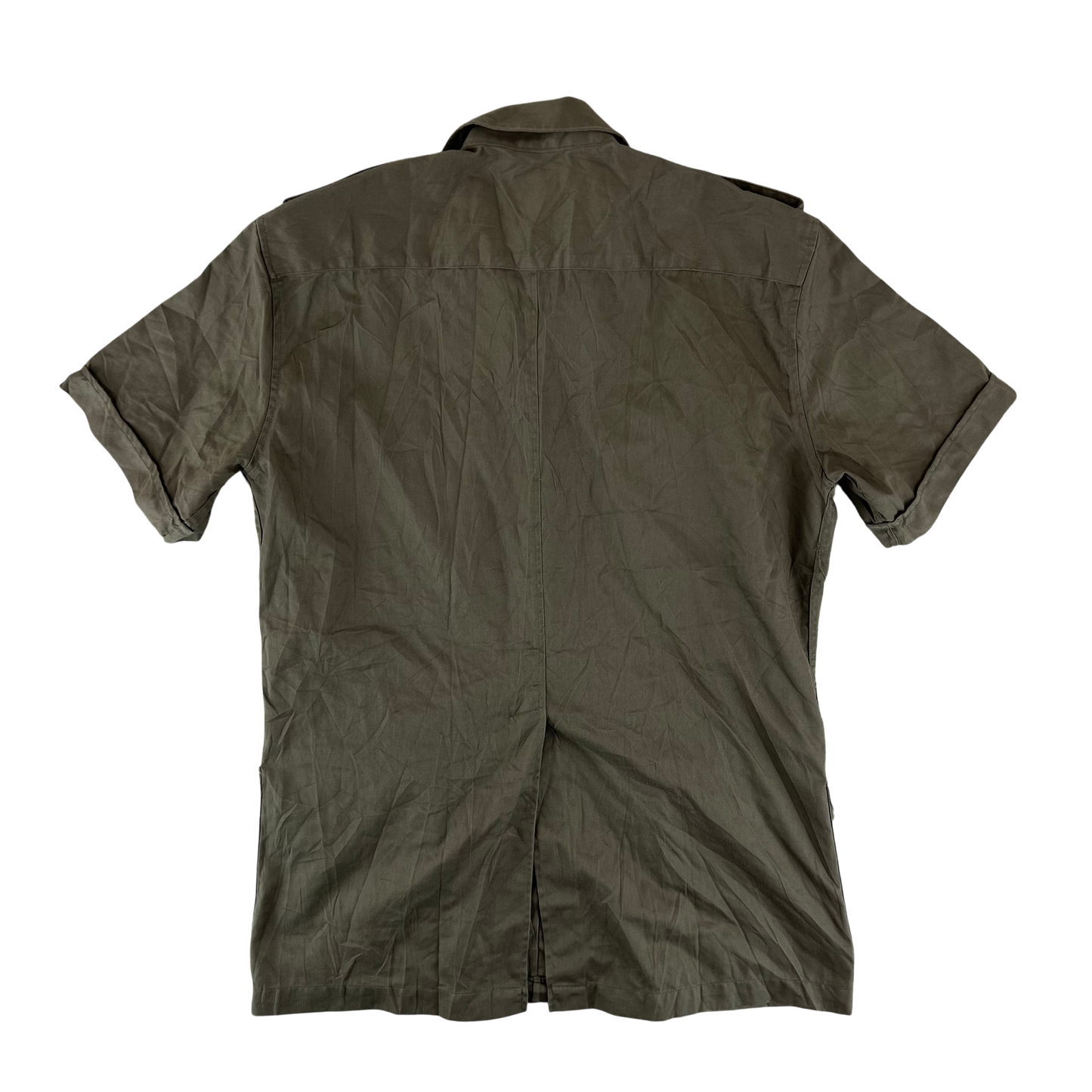 Italian Army Roma 75 Short Sleeve Safari Shirt -
