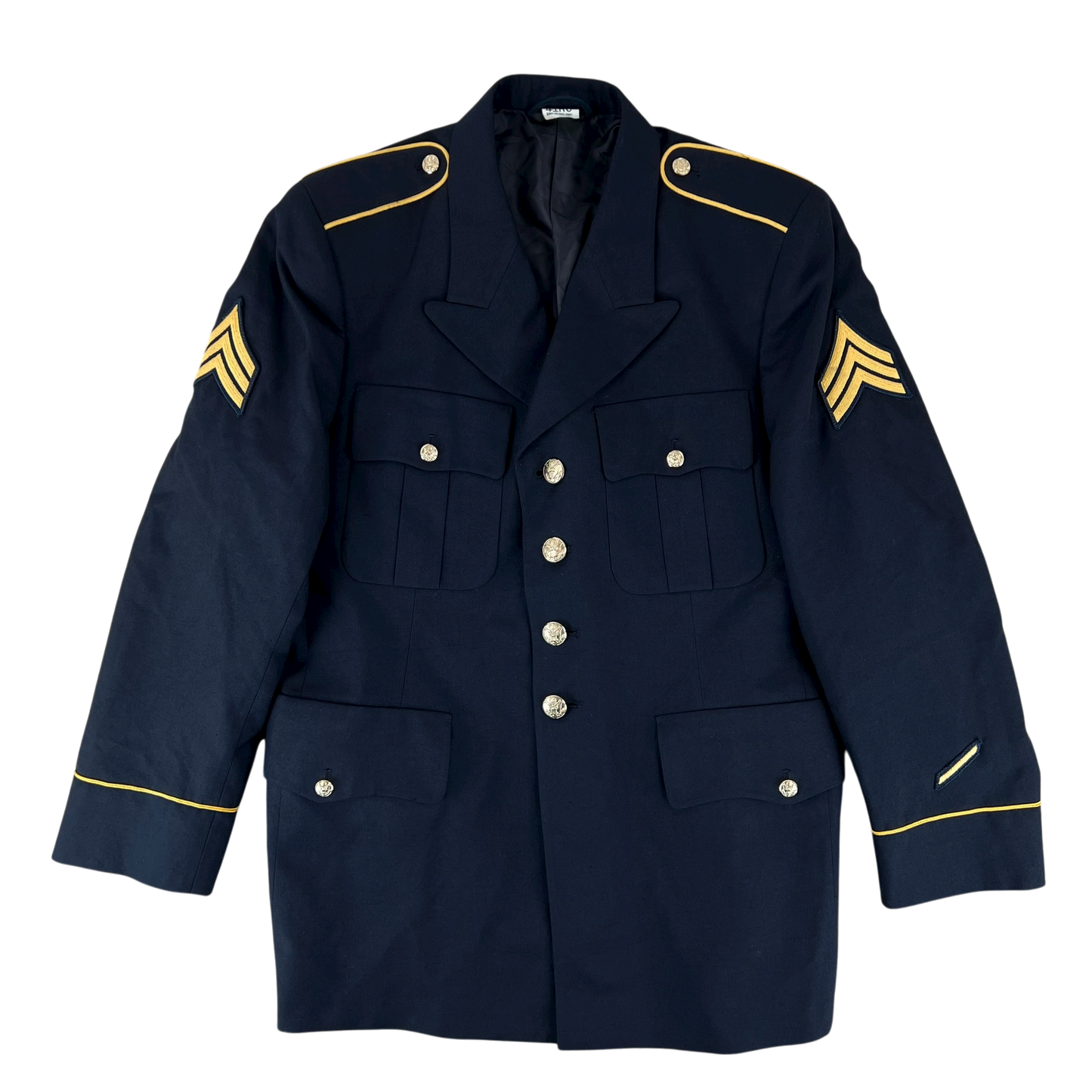 US Army Black Enlisted Service Dress Jacket - Large 41RC