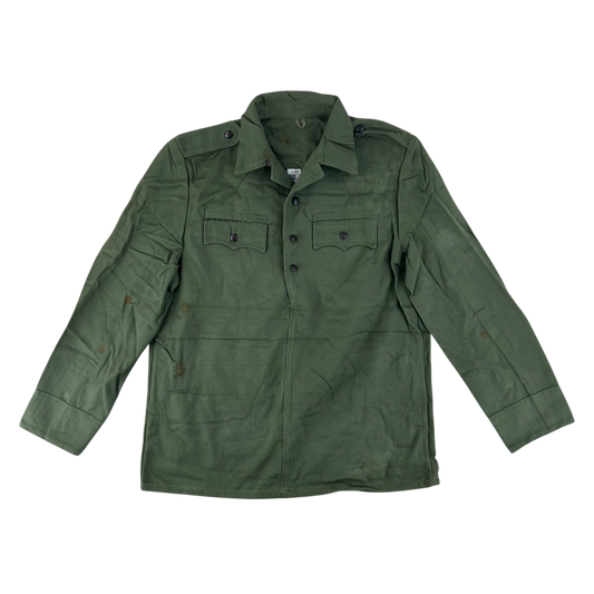 Bulgarian People's Army Olive Green Cossack Shirt - Medium