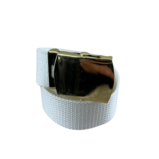 British Army White Belt - Medium / Large