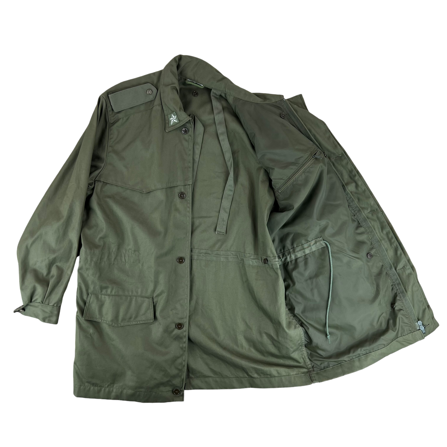 Italian Army Roma 75 Olive Green Drab Parka - X Large