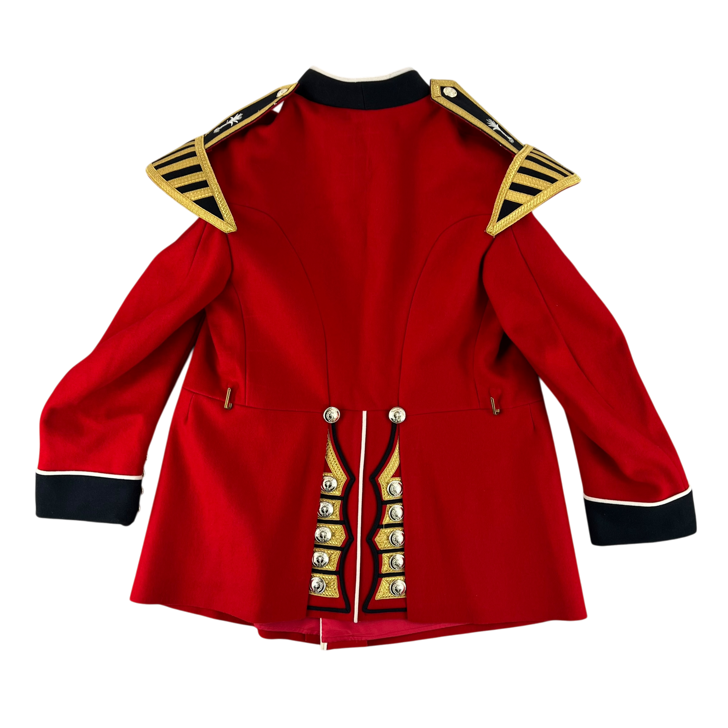 British Army RHQ SGTS Bandsman's Tunic Jacket w/ Wings - Welsh Guards - Large