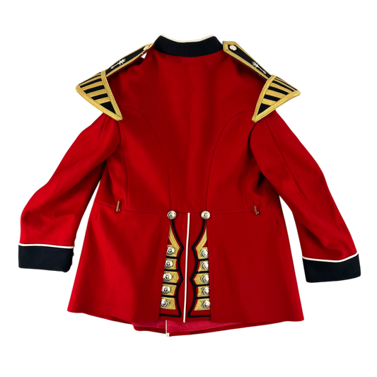 British Army RHQ SGTS Bandsman's Tunic Jacket w/ Wings - Welsh Guards - Large