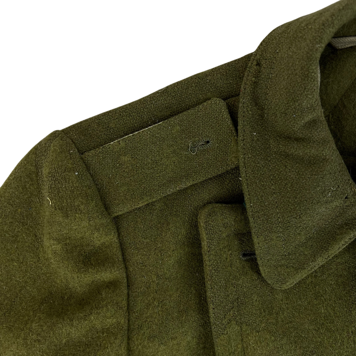 Romanian People's Army 80s Khaki Wool Greatcoat - Small
