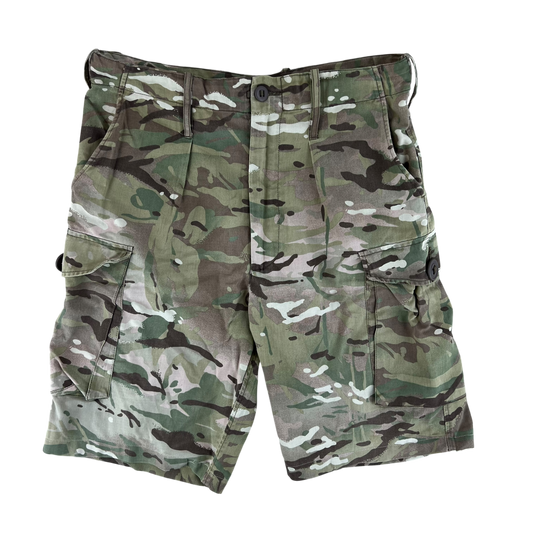 British Army MTP Camouflage Shorts - W34