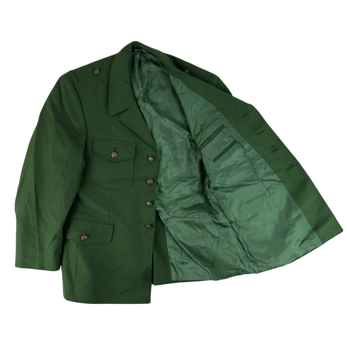 German Police Green Dress Jacket - Large