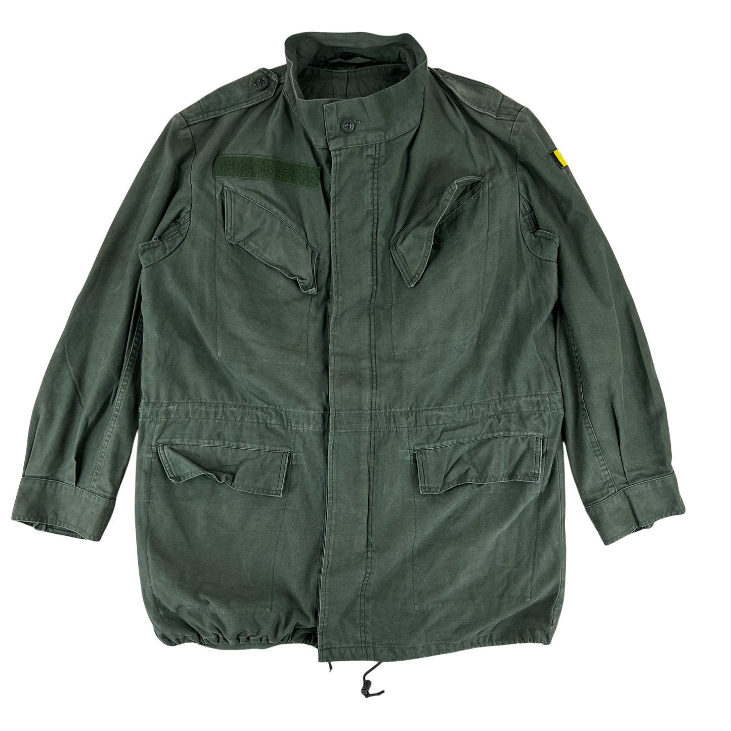 Belgian Army M64 Olive Green Field Jacket - Large