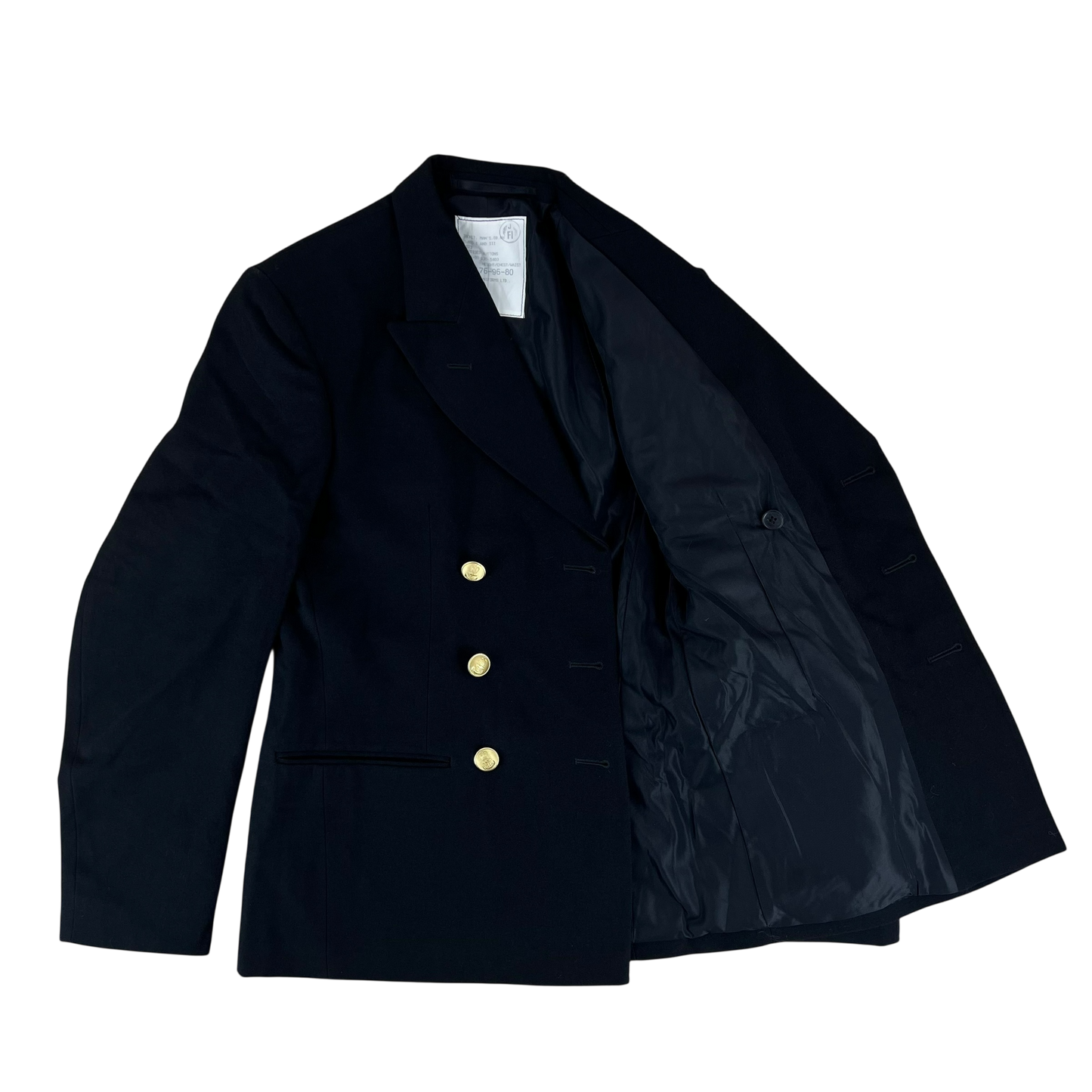 British Royal Navy Officer's DB Class I & III Dress Jacket - Medium 176/96