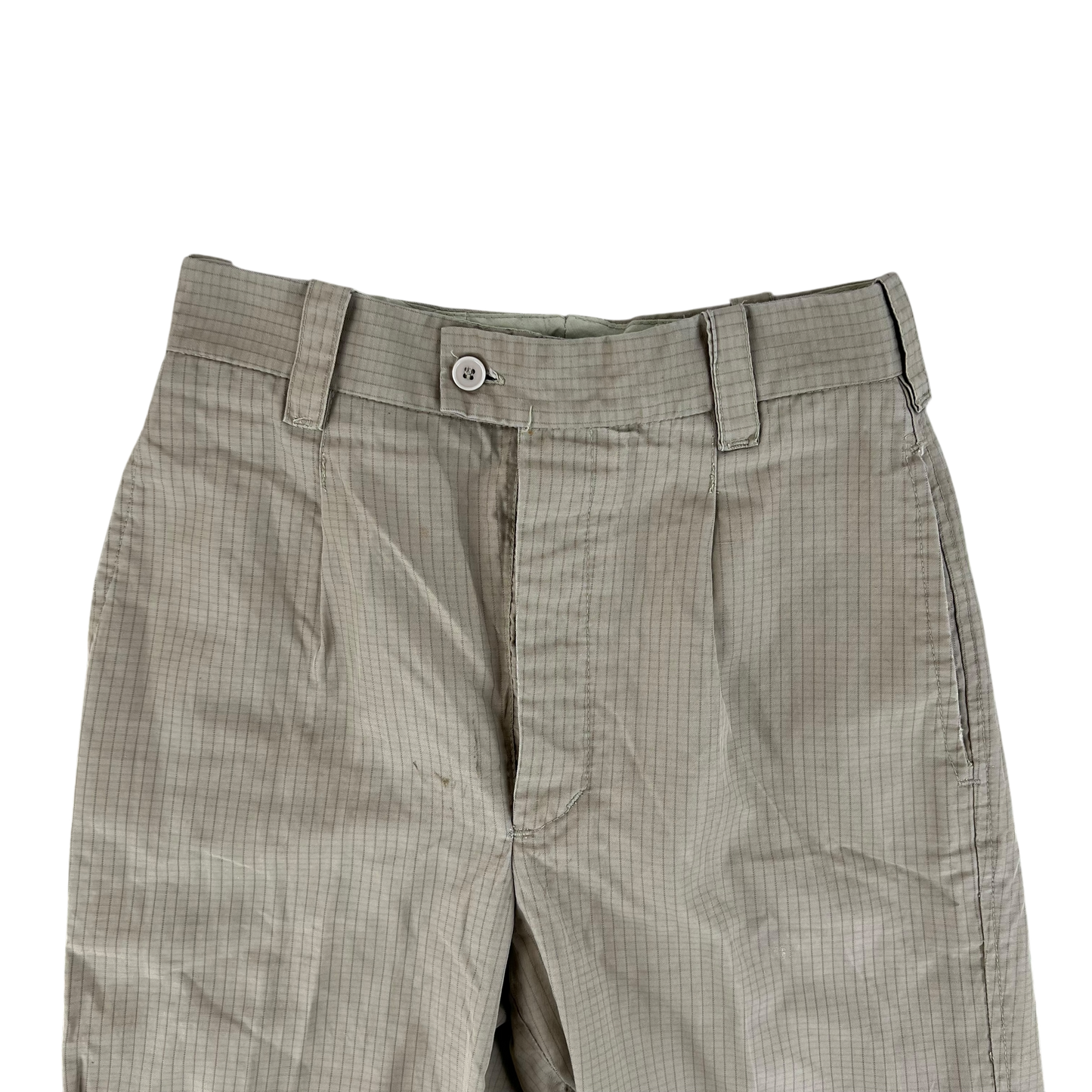 Romanian Army Tan Ripstop Trousers - W27 L26