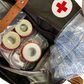 Finnish Civil Defence Vintage Medical Kit Bag w/ Supplies