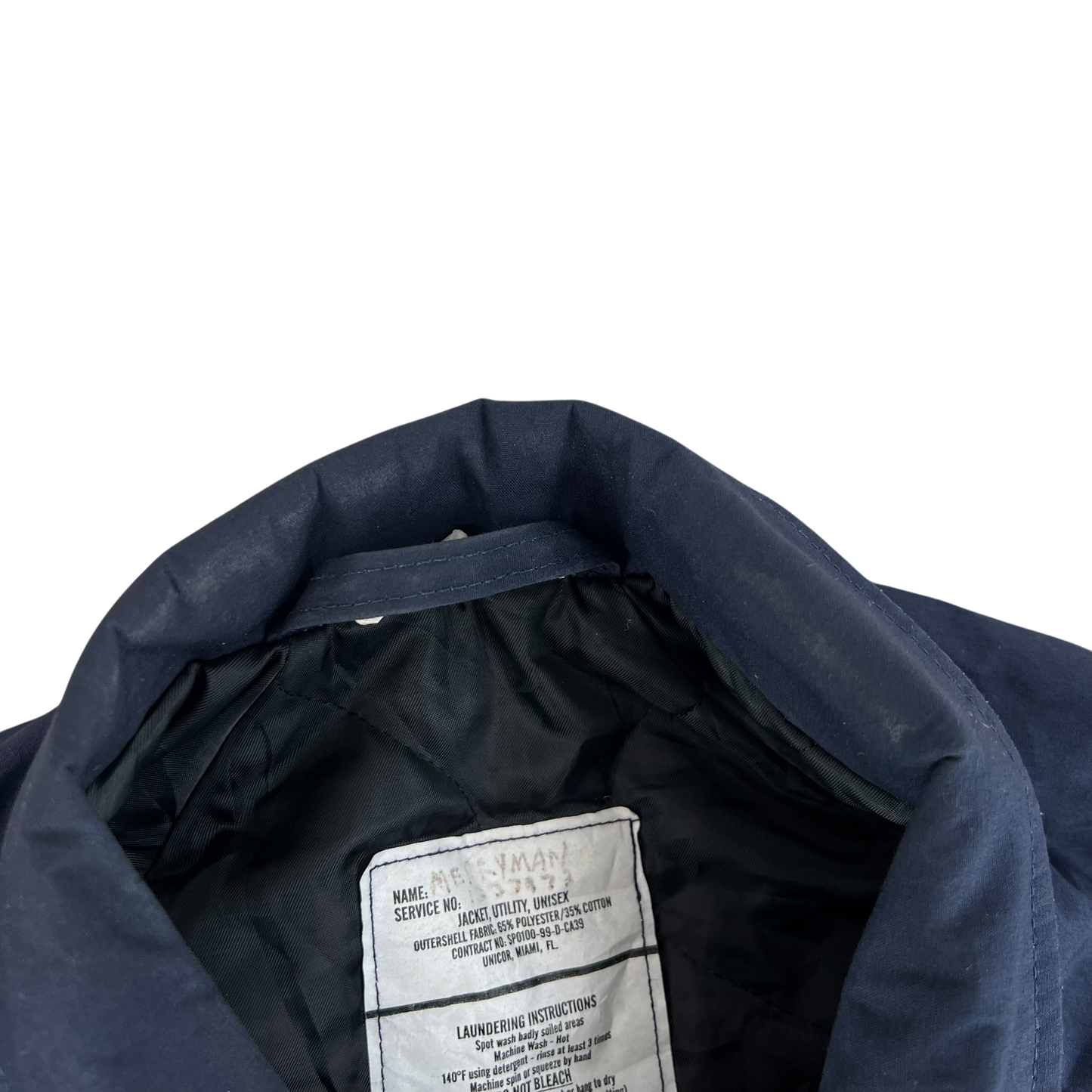 US Air Force Blue Utility Bomber Jacket - Medium