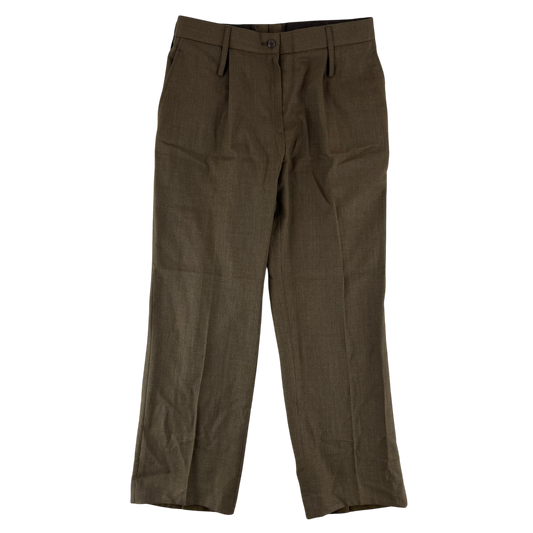 British Army No. 2 FAD Barracks Brown Women's Slacks Trousers - W32 L27