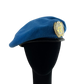British Army Beret UN Blue w/ Badge - Medium 58cm