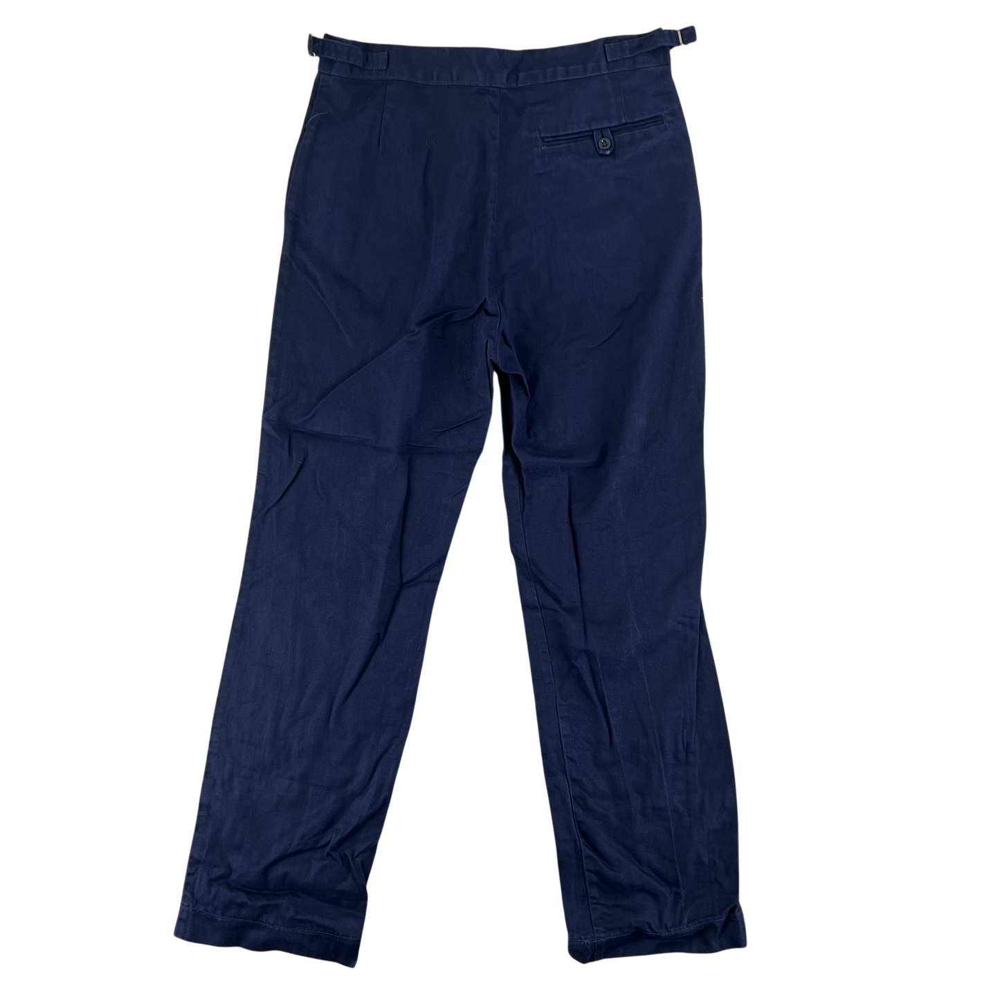British Royal Navy Cotton Working Dress Trousers - W33 L31