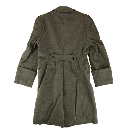 Bulgarian People's Army Khaki Wool Greatcoat - Small