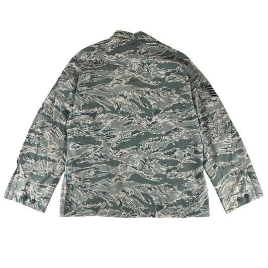 US Air Force Digital Tiger Stripe Pixel Camouflage BDU Combat Jacket - X Large