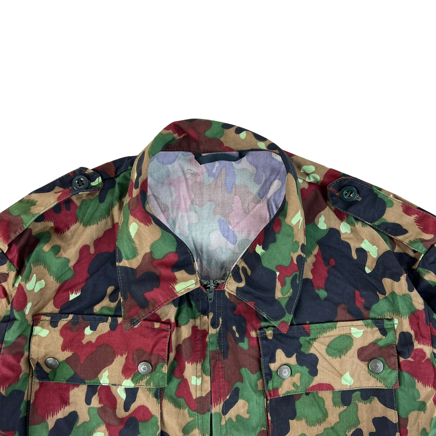 Swiss Army TAZ83 Alpenflage Camouflage Field Shirt - Large