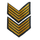 Finnish Army Pair of Rank Cuff Tabs
