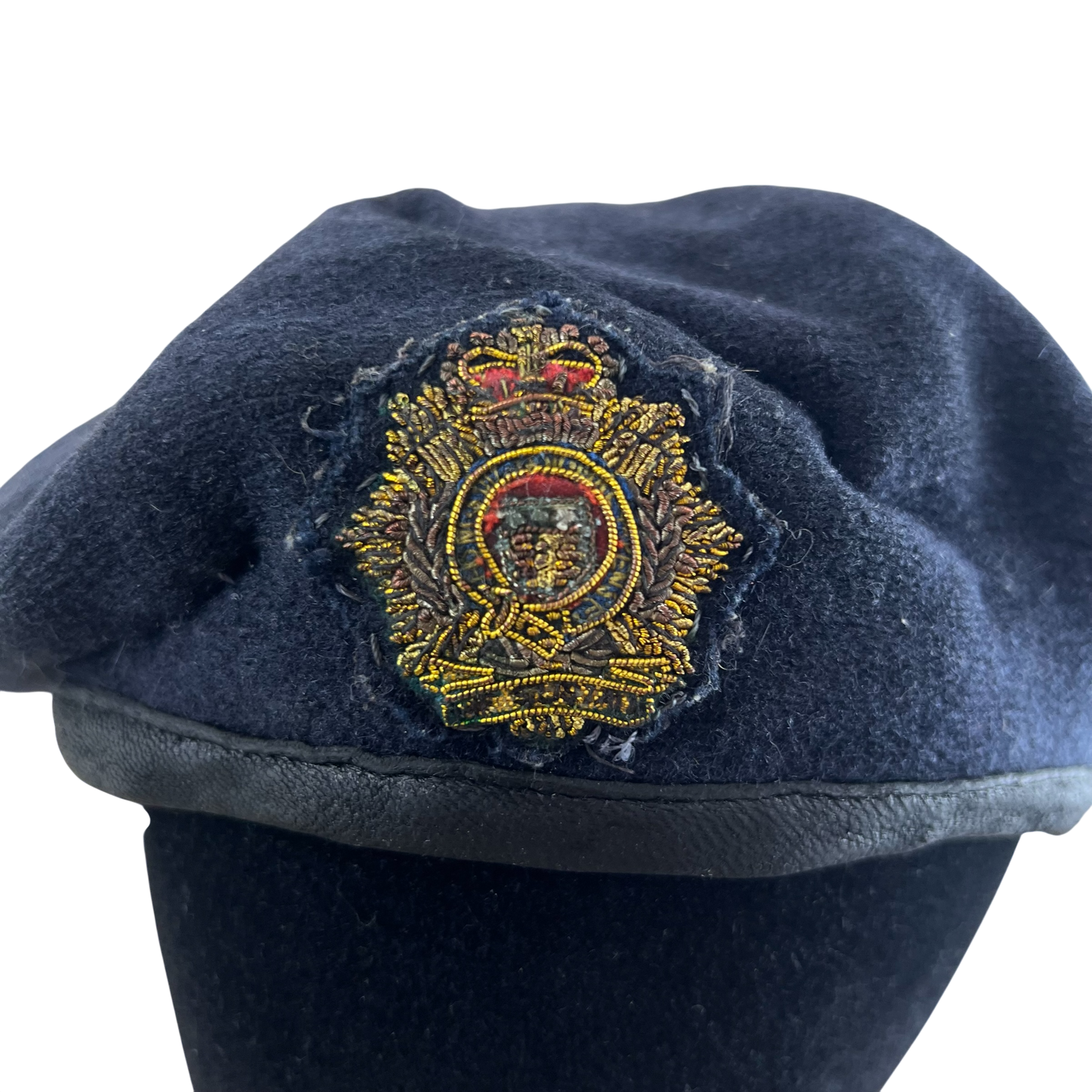 British Army Royal Logistics Corps Beret w/ Sewn Badge - Medium