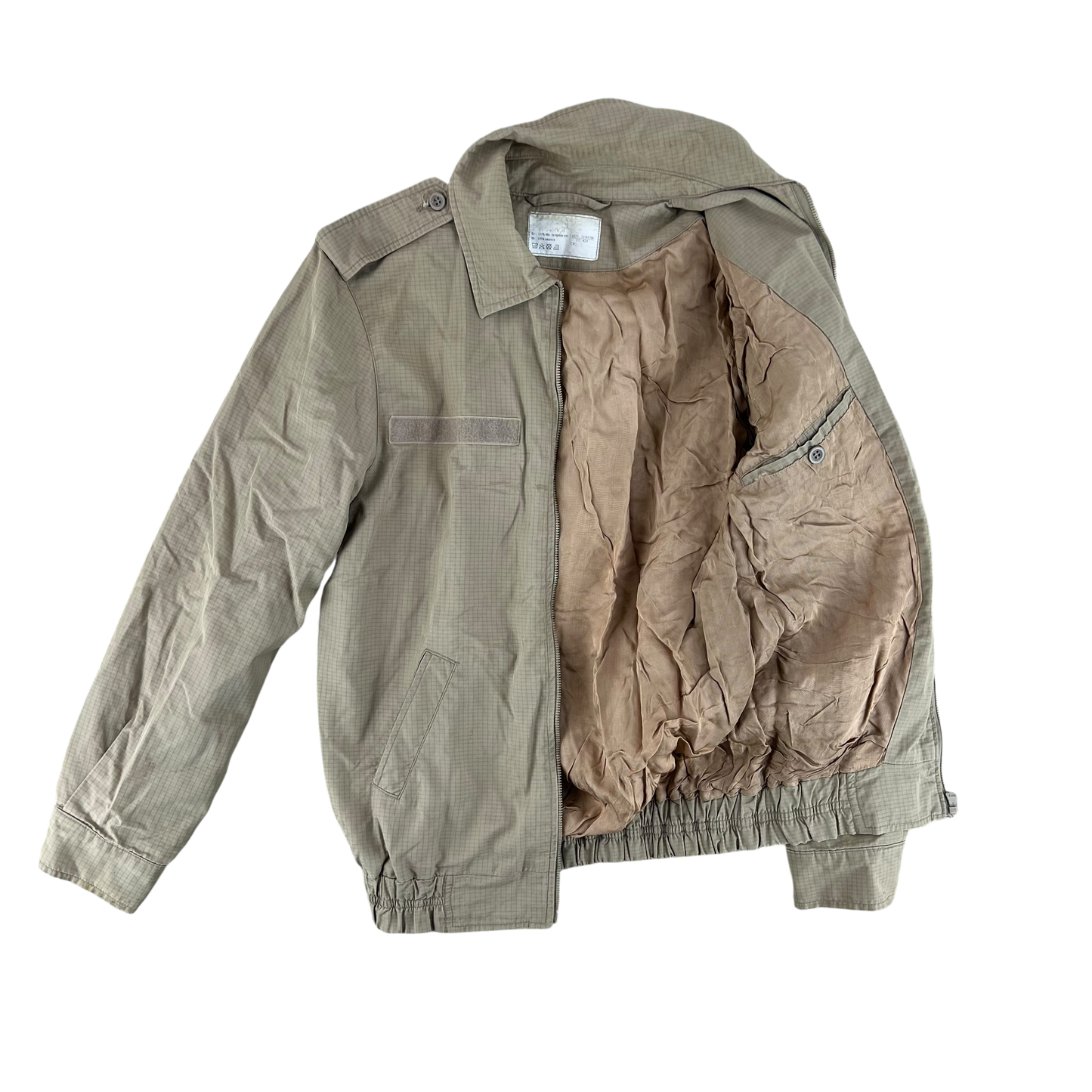 Romanian Army Tan Ripstop Blouson Jacket - Medium