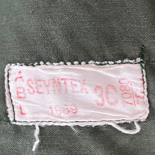 Belgian Army M64 Olive Green Field Jacket - X Large