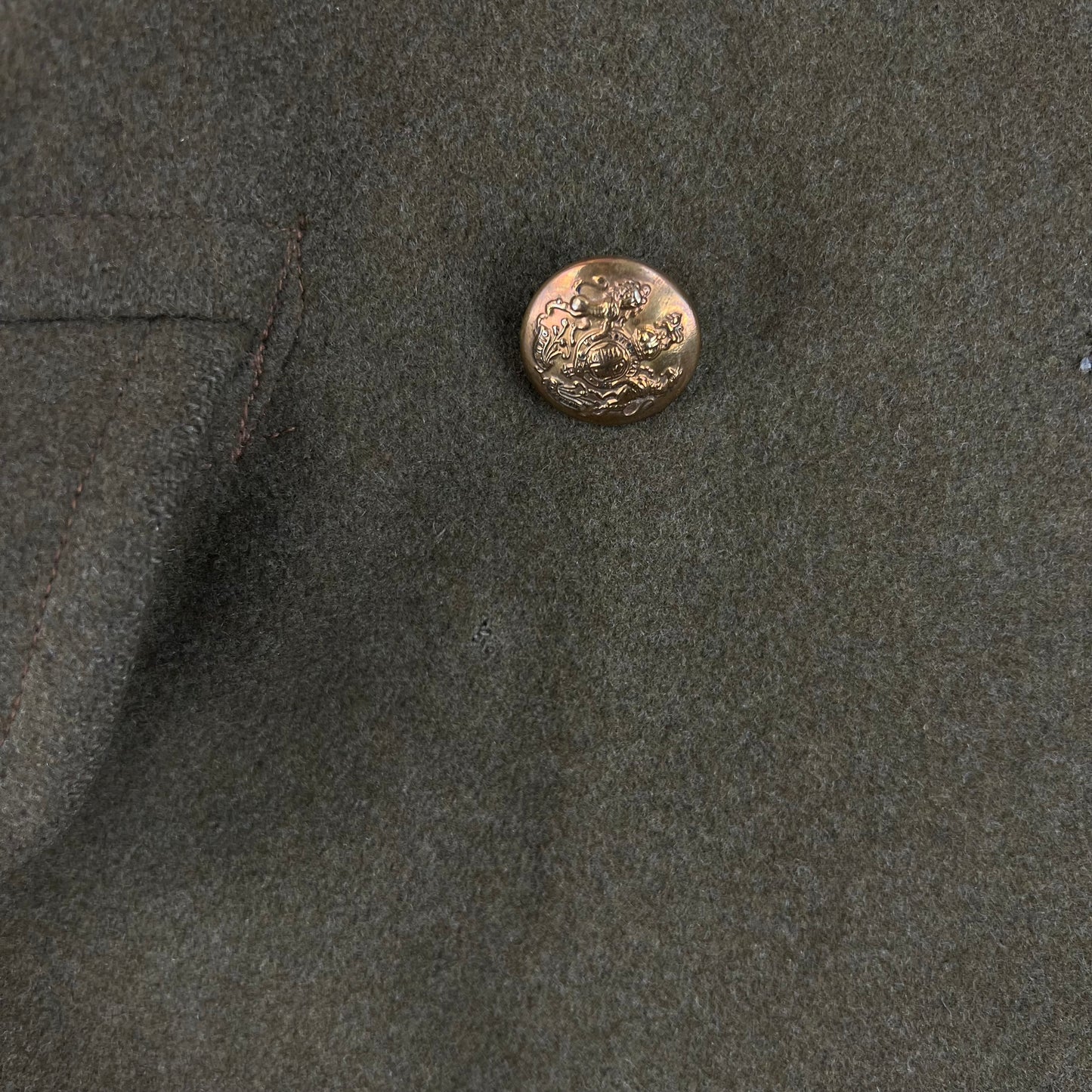 British Army WW2 1940 Pattern Wool Greatcoat - Medium