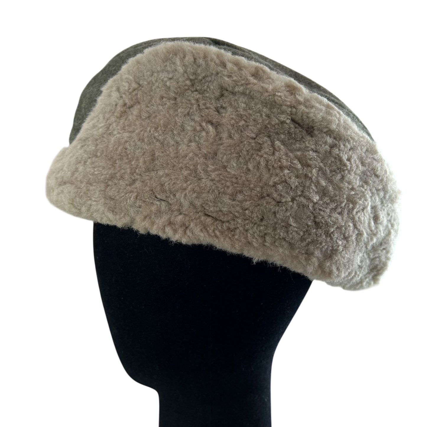 Swedish Army WW2 M43 Wool Ushanka Cap - Small 56cm