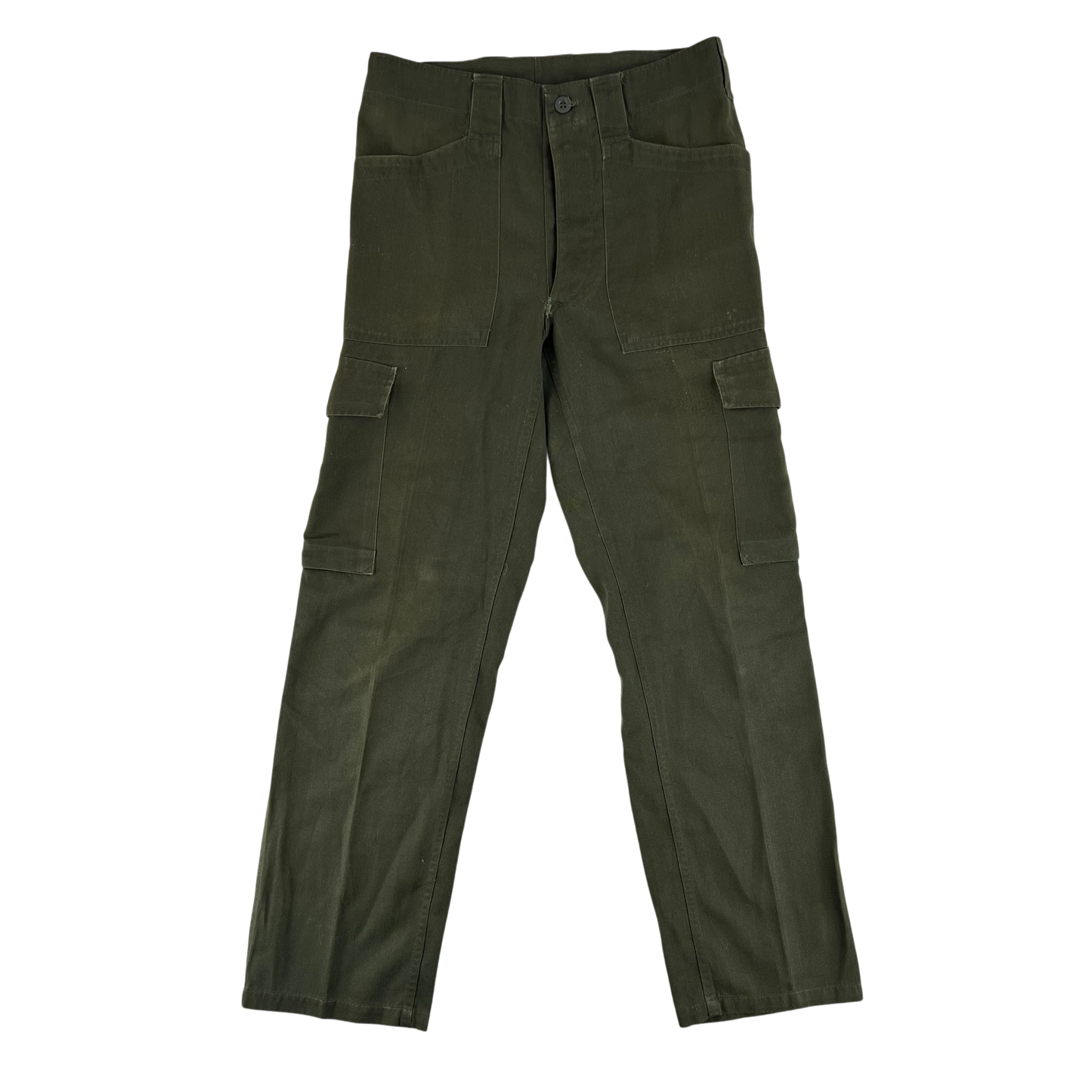 Austrian Army Olive Green Fatigue Trousers - W32 L31