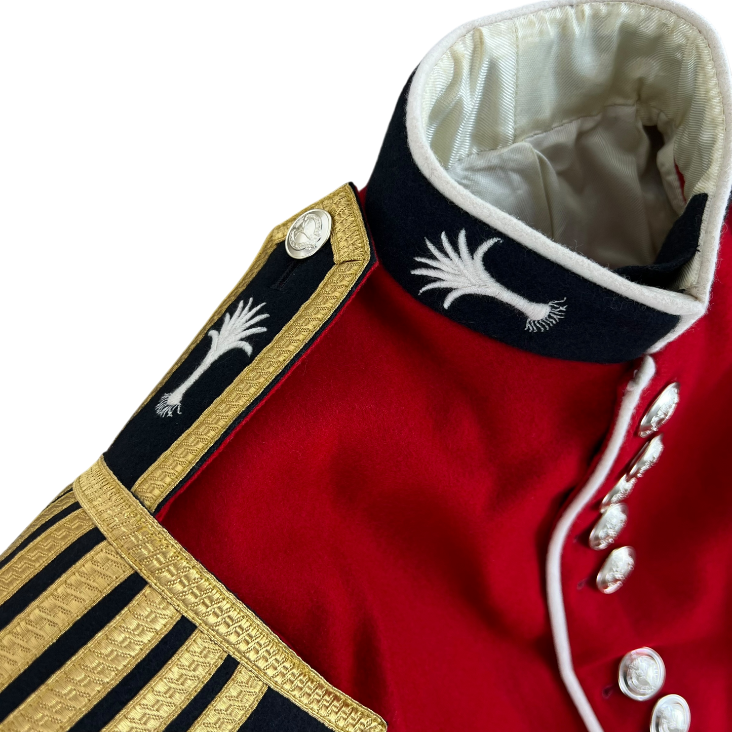 British Army Bandsman's Tunic Jacket w/ Wings - Welsh Guards - Small